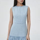 Spire Dress Denim Frost