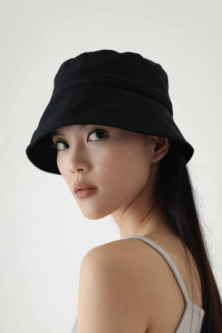 Black Hana Bucket Hat