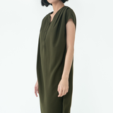 Olive Stroll Dress