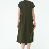 Olive Stroll Dress