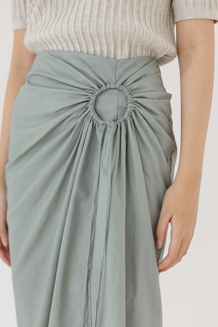 Salted Egg Burr Skirt