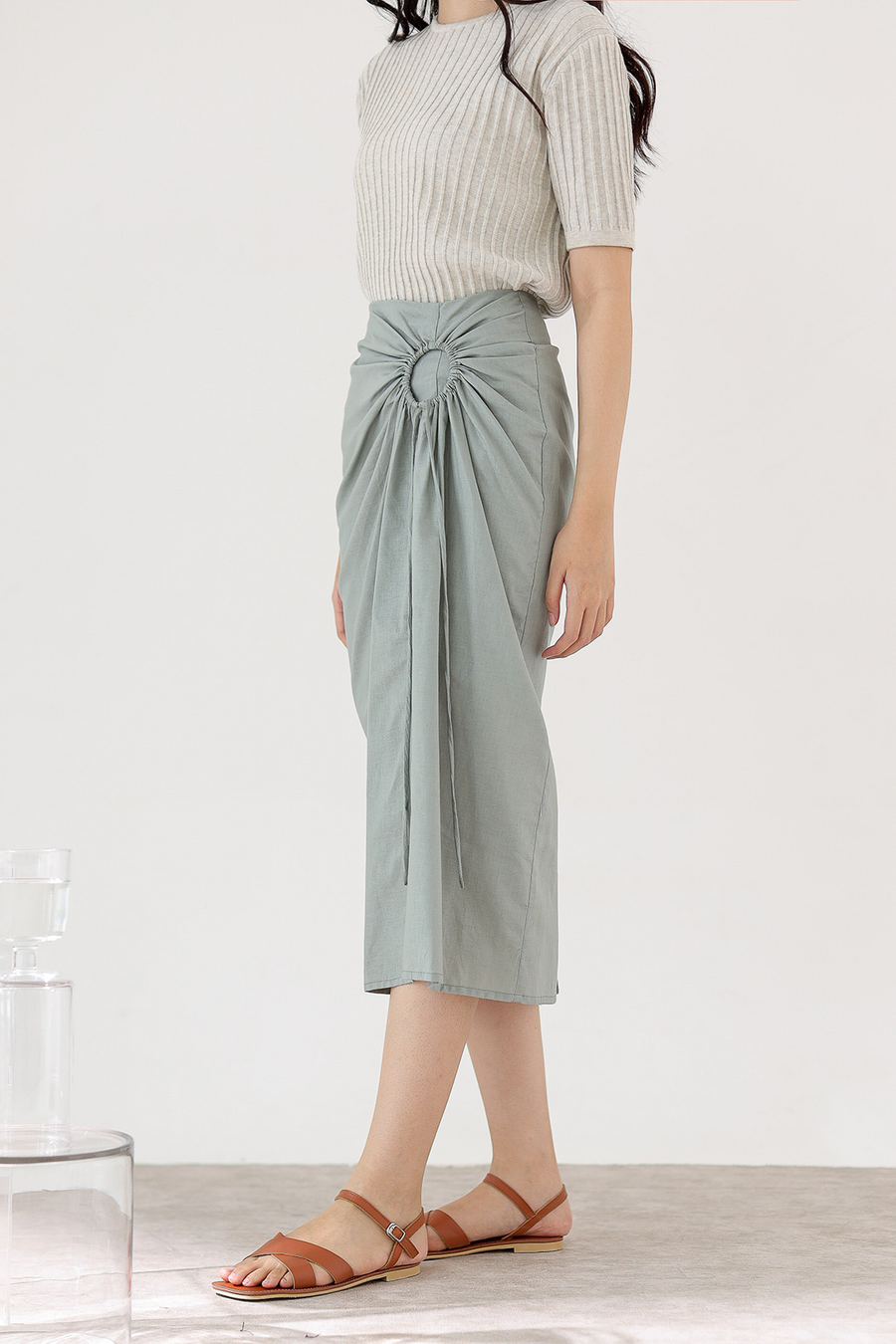 Salted Egg Burr Skirt