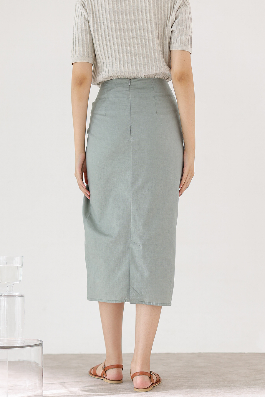 Salted Egg Burr Skirt