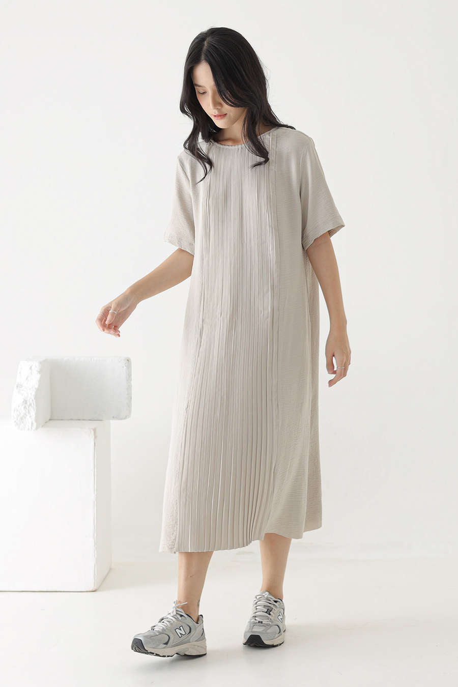 Feather Inlet Dress