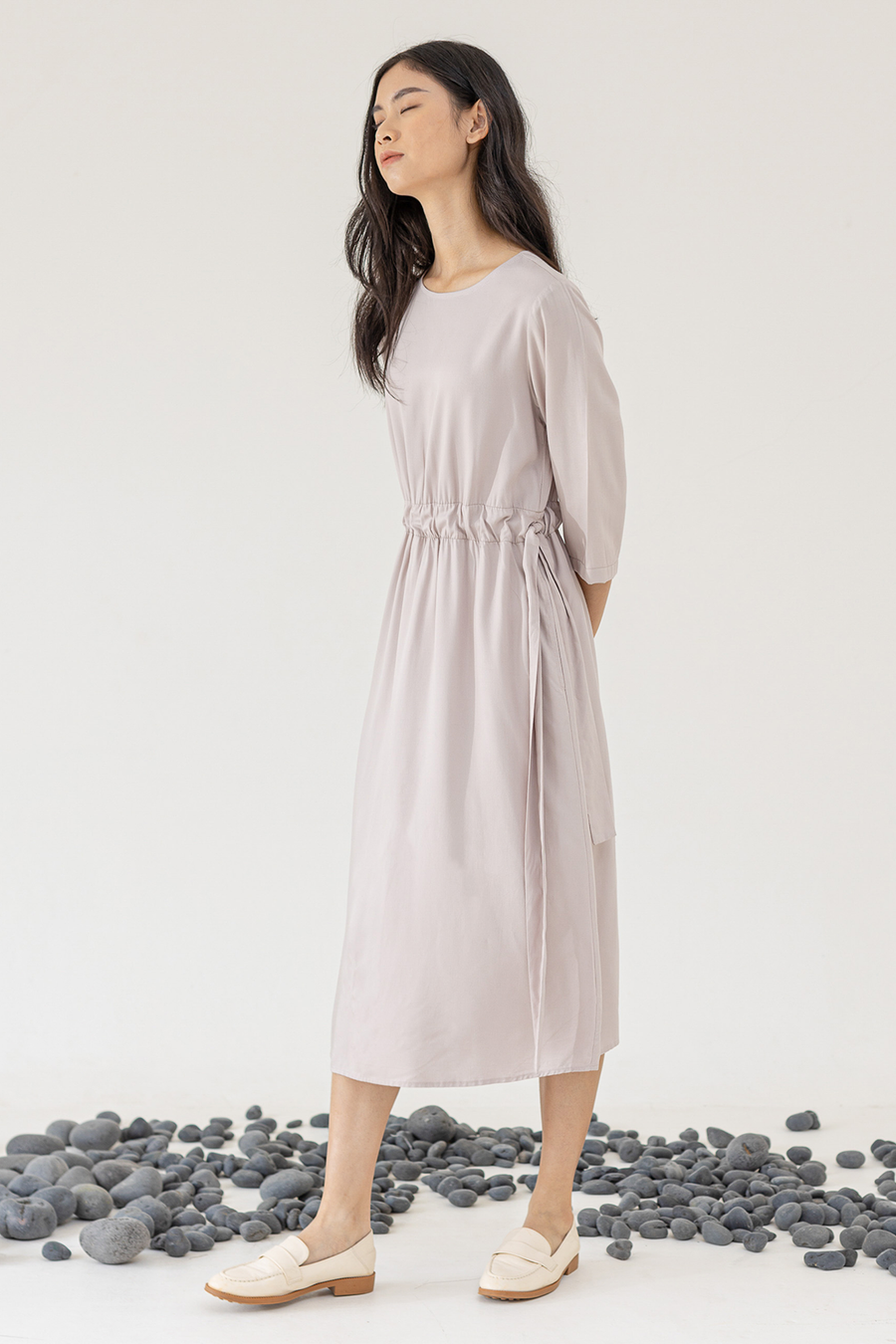 Muted Blush Draw Dress