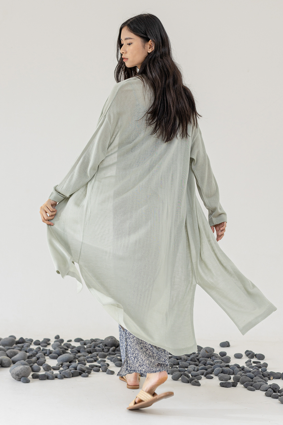 Mint Laze Cardi