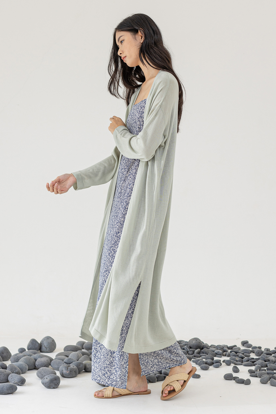 Mint Laze Cardi