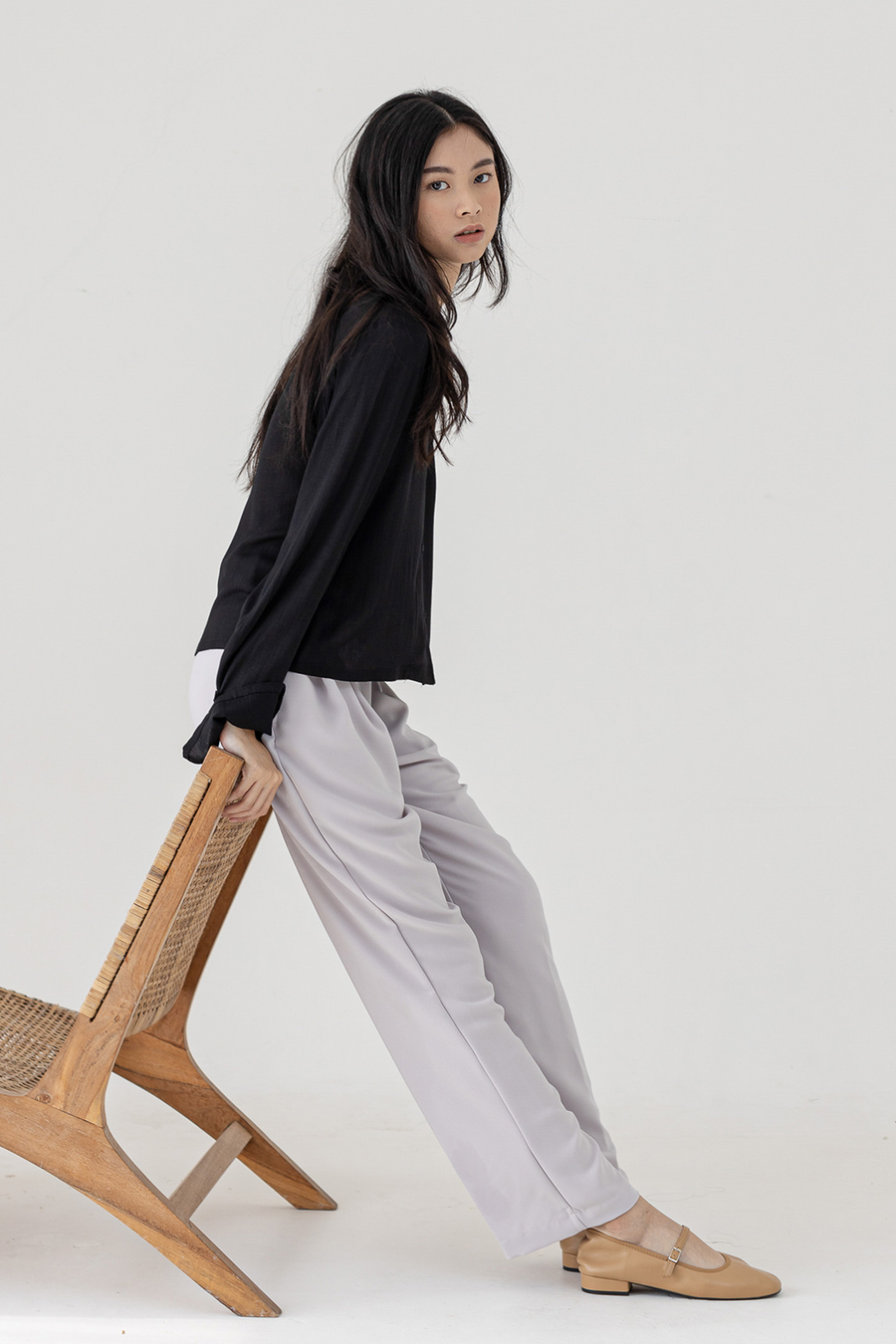Black Blithe Top