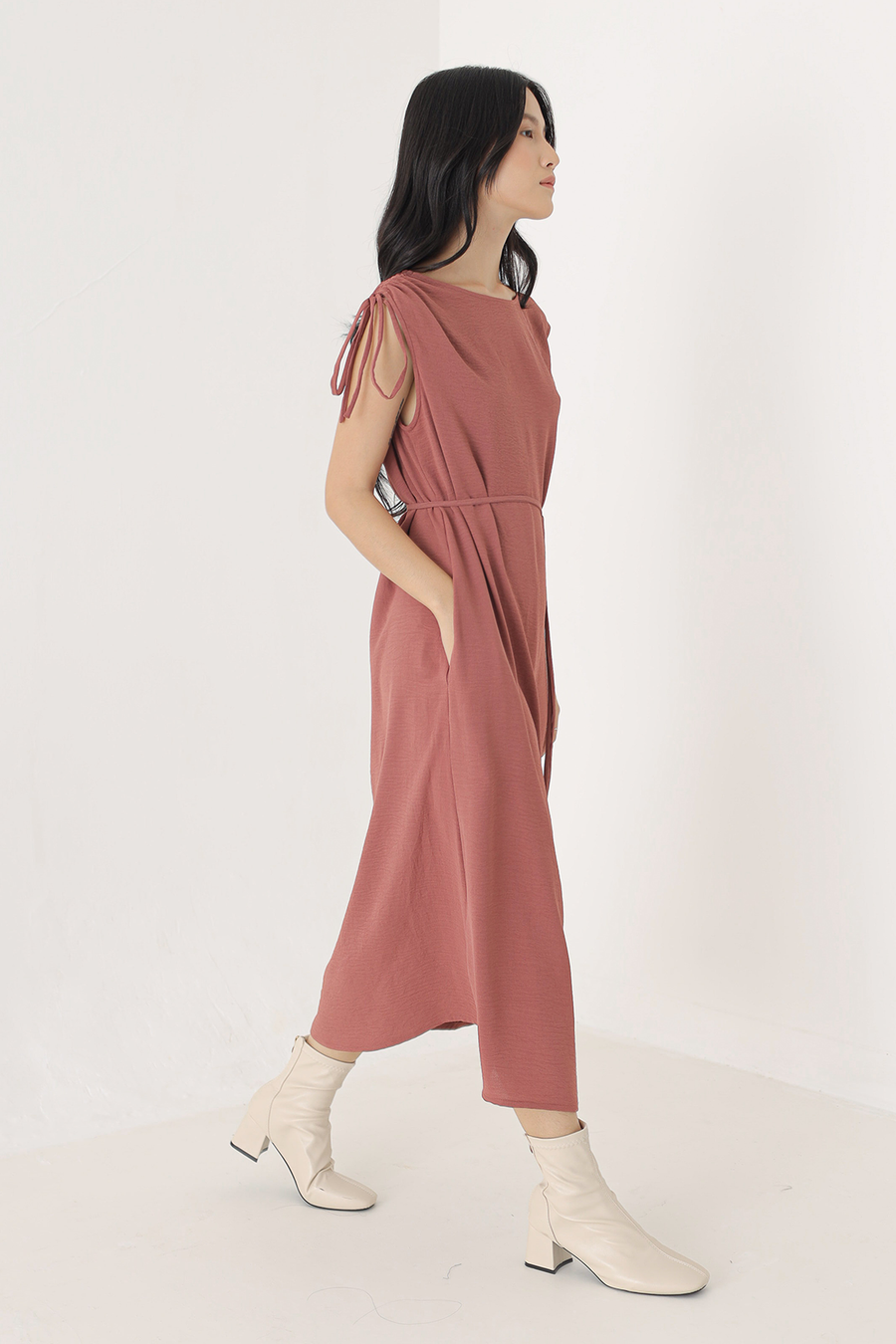 Prosper dress in Spiced apple