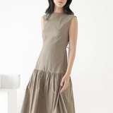 Spire dress in Peanut