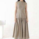 Spire dress in Peanut