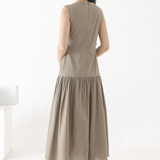 Spire dress in Peanut