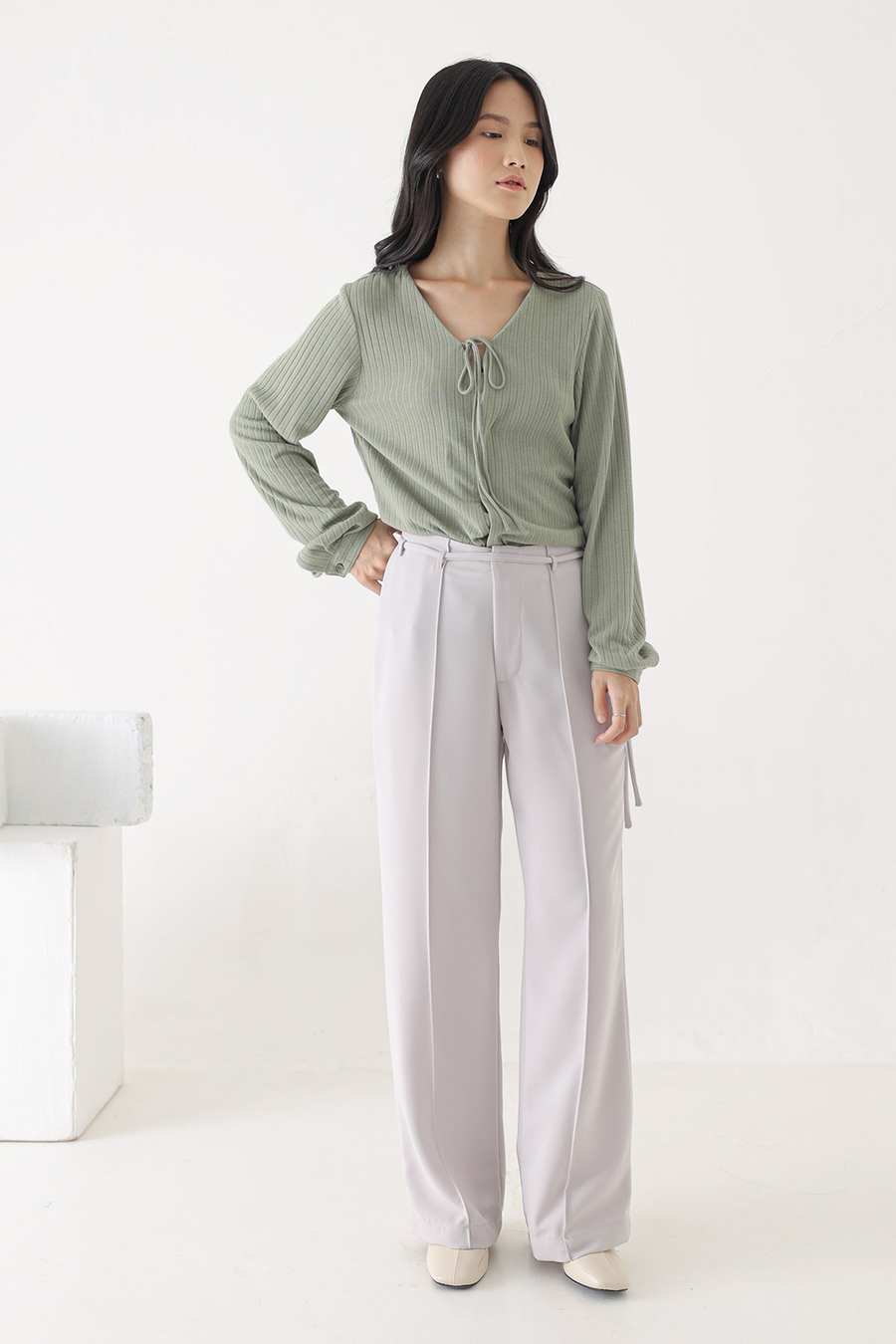 Pastel Blush Annual Trousers